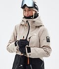 Moss W Snowboard Jacket Women Sand/Black, Image 2 of 10
