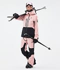 Moss W Ski Jacket Women Soft Pink/Black, Image 3 of 10