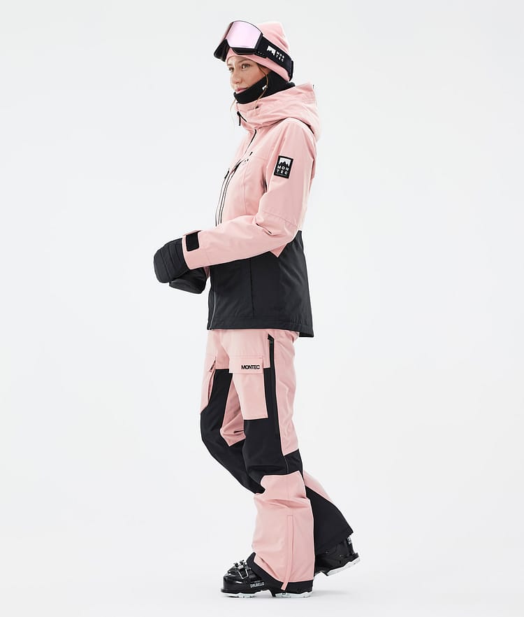 Moss W Ski Jacket Women Soft Pink/Black, Image 4 of 10