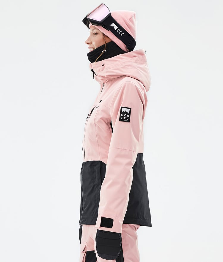 Moss W Ski Jacket Women Soft Pink/Black, Image 6 of 10