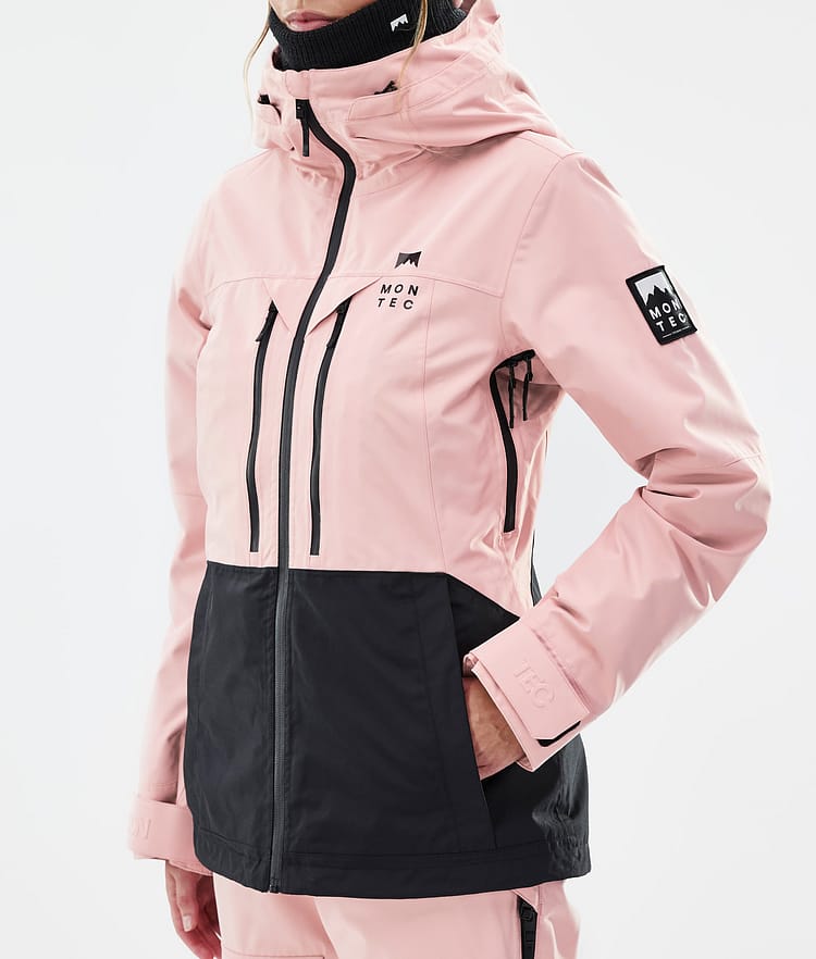 Moss W Ski Jacket Women Soft Pink/Black, Image 8 of 10