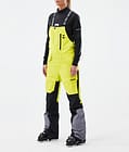 Fawk W Ski Pants Women Bright Yellow/Black/Light Pearl, Image 1 of 7