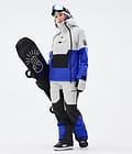 Fawk W Snowboard Pants Women Light Grey/Black/Cobalt Blue, Image 2 of 7