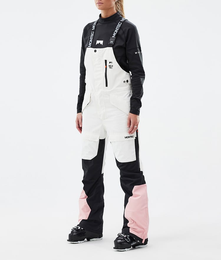 Fawk W Ski Pants Women Old White/Black/Soft Pink, Image 1 of 7