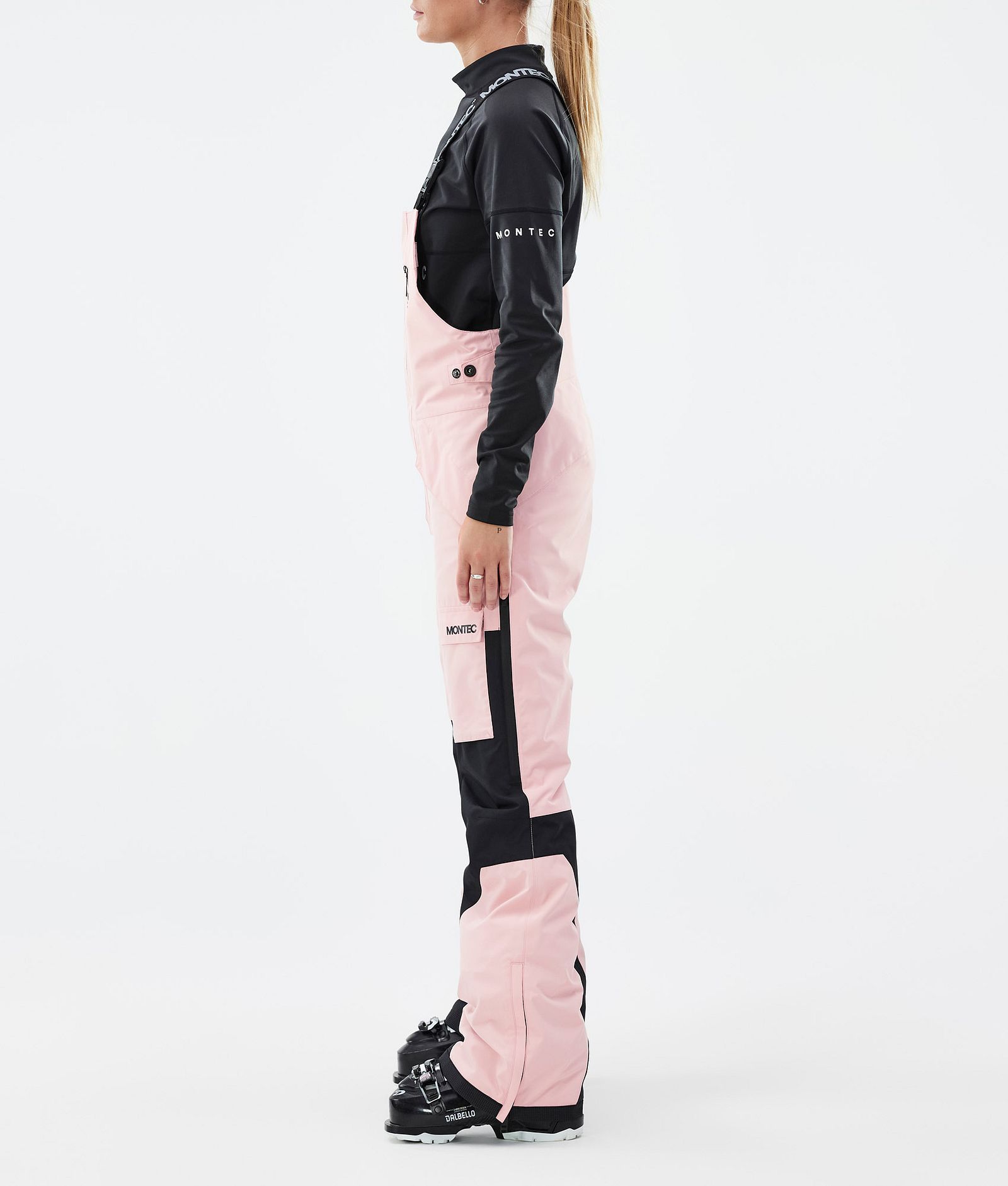 Fawk W Ski Pants Women Soft Pink/ Black, Image 3 of 7