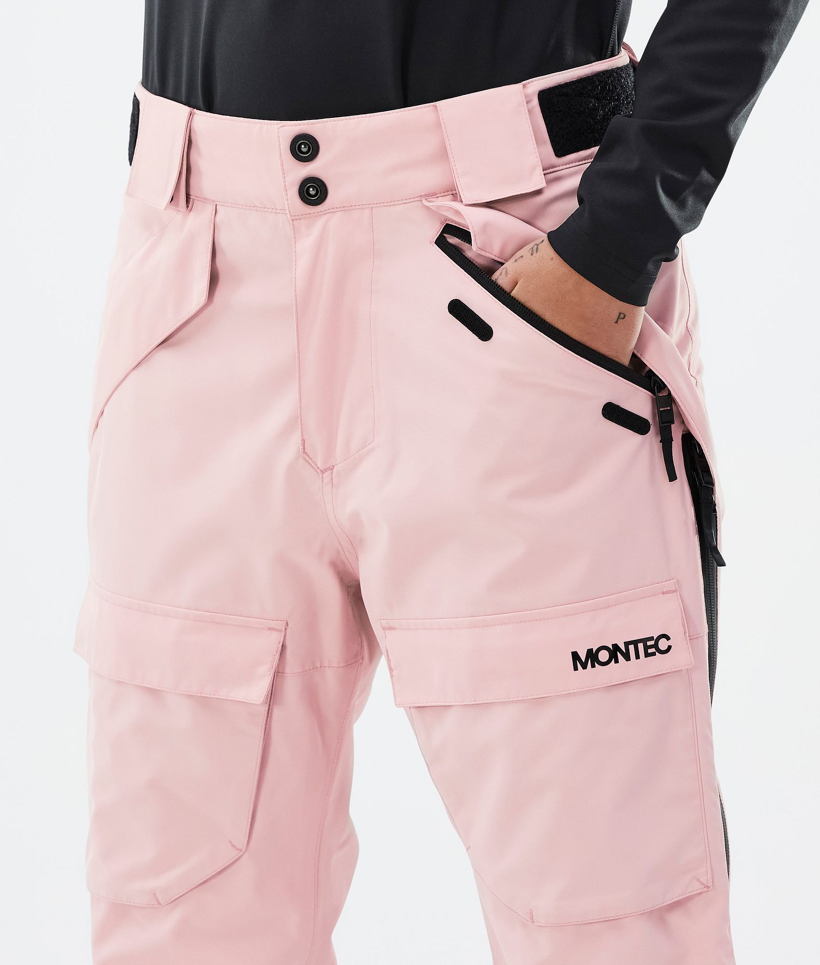 Kirin W Ski Pants Women Soft Pink, Image 5 of 6