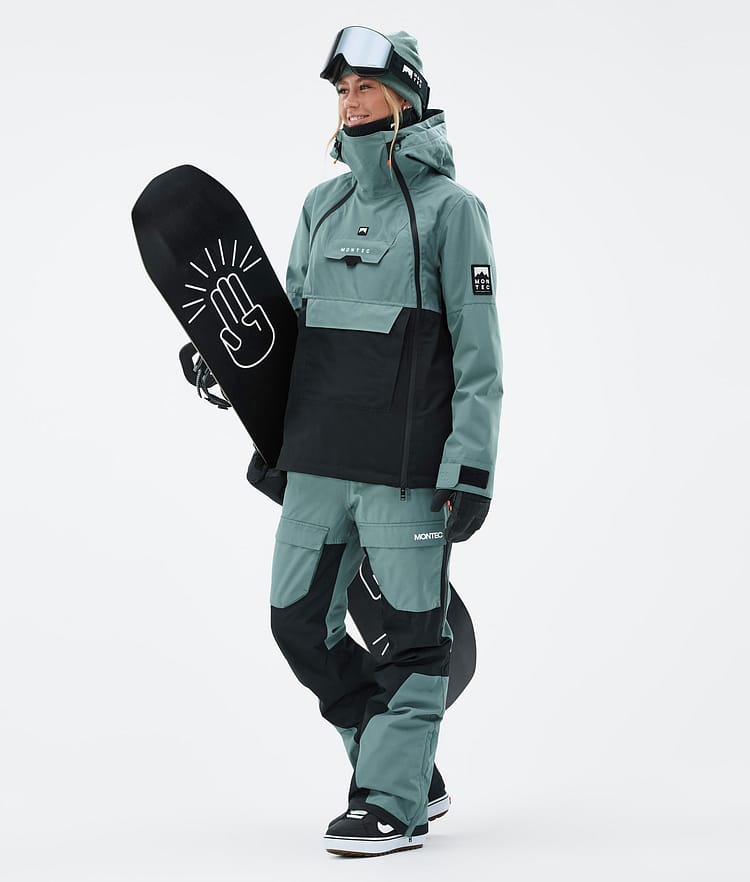 Doom W Snowboard Jacket Women Atlantic/Black, Image 3 of 11