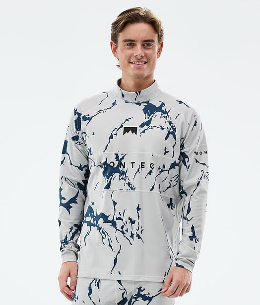 Montec Alpha Base Layer Top Men Ice
