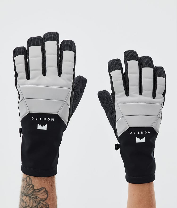 Kilo Ski Gloves Light Grey, Image 1 of 5