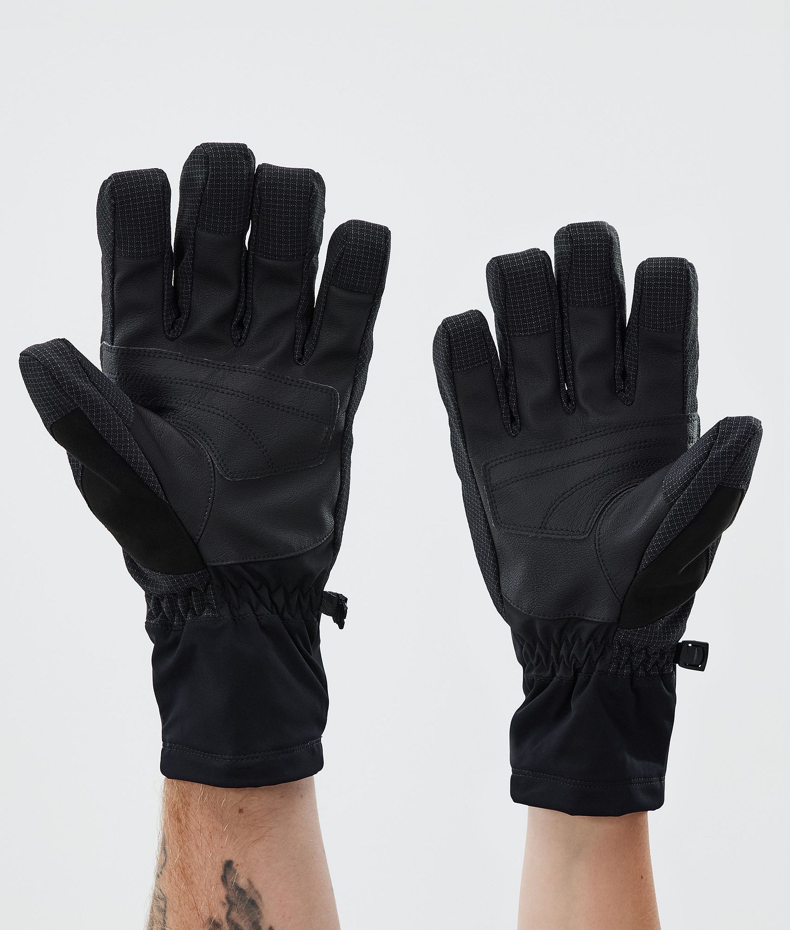 Kilo Ski Gloves Light Grey, Image 2 of 5
