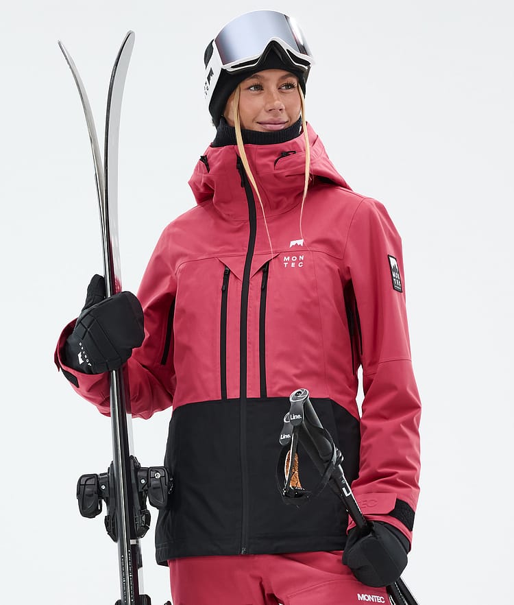 Moss W Ski Jacket Women Light Red/Black, Image 1 of 9