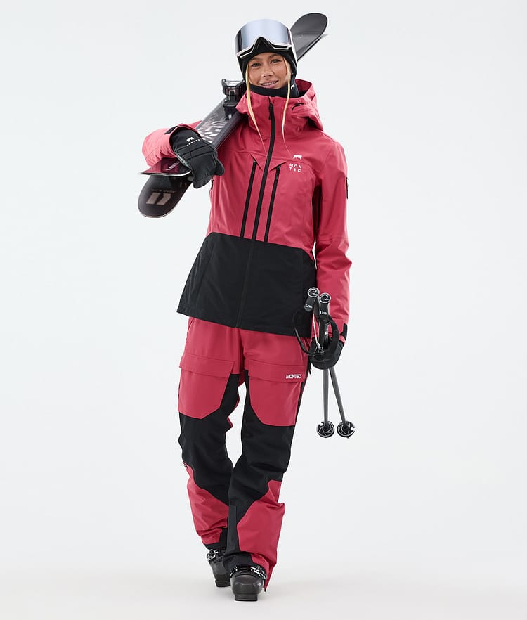 Moss W Ski Jacket Women Light Red/Black, Image 2 of 9