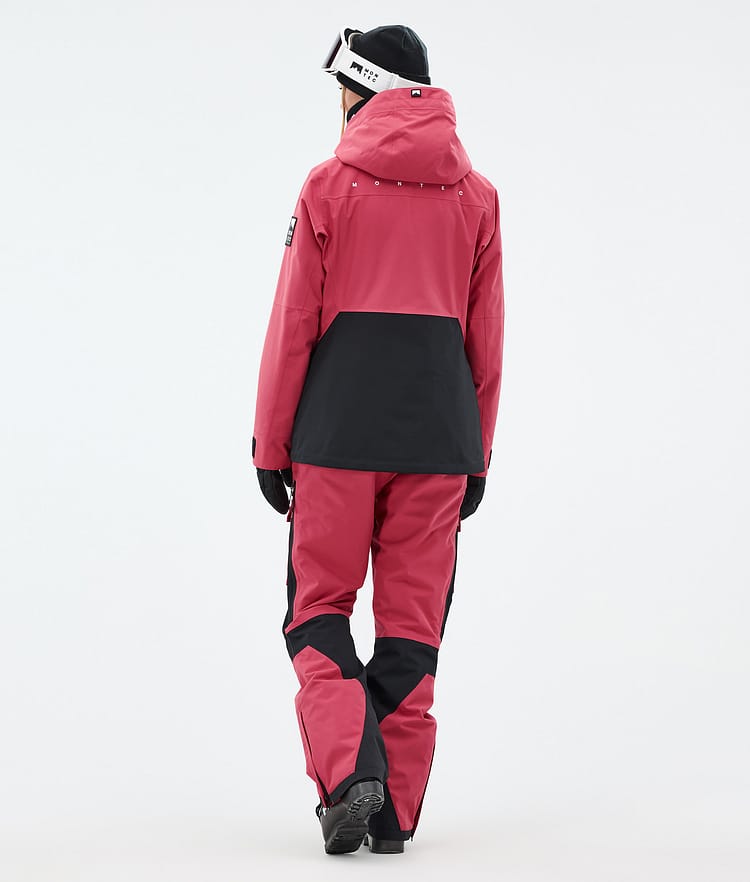 Moss W Ski Jacket Women Light Red/Black, Image 4 of 9