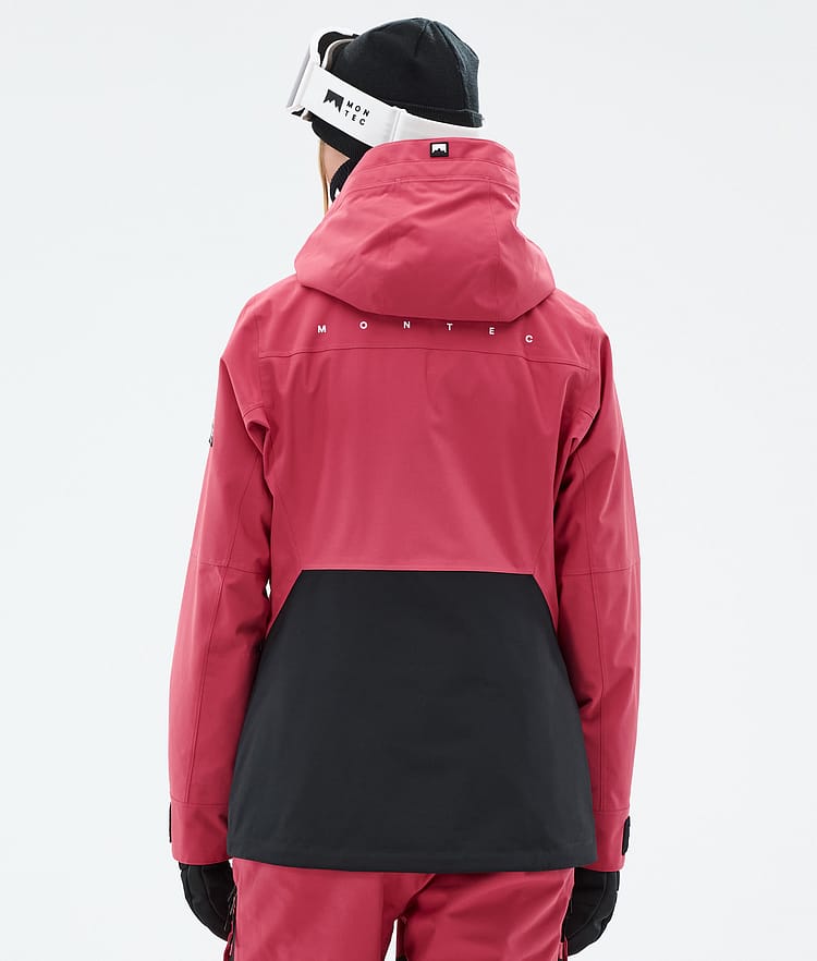 Moss W Ski Jacket Women Light Red/Black, Image 6 of 9
