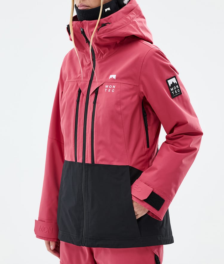 Moss W Ski Jacket Women Light Red/Black, Image 7 of 9