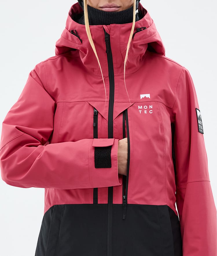 Moss W Ski Jacket Women Light Red/Black, Image 8 of 9