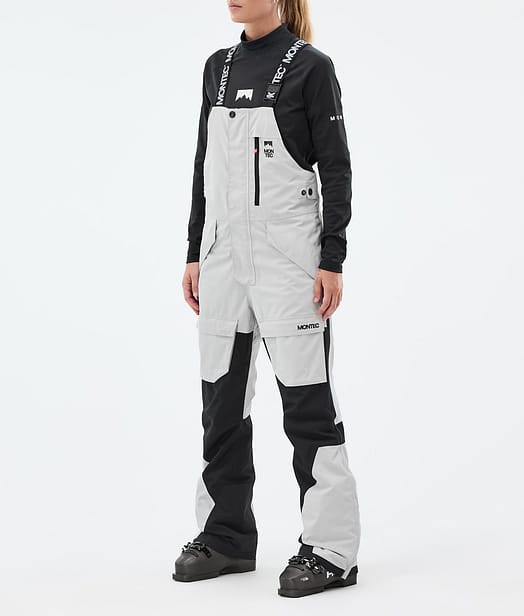 Montec Fawk W Ski Pants Women Light Grey/Black