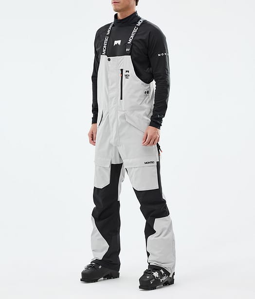 Montec Fawk Ski Pants Men Light Grey/Black