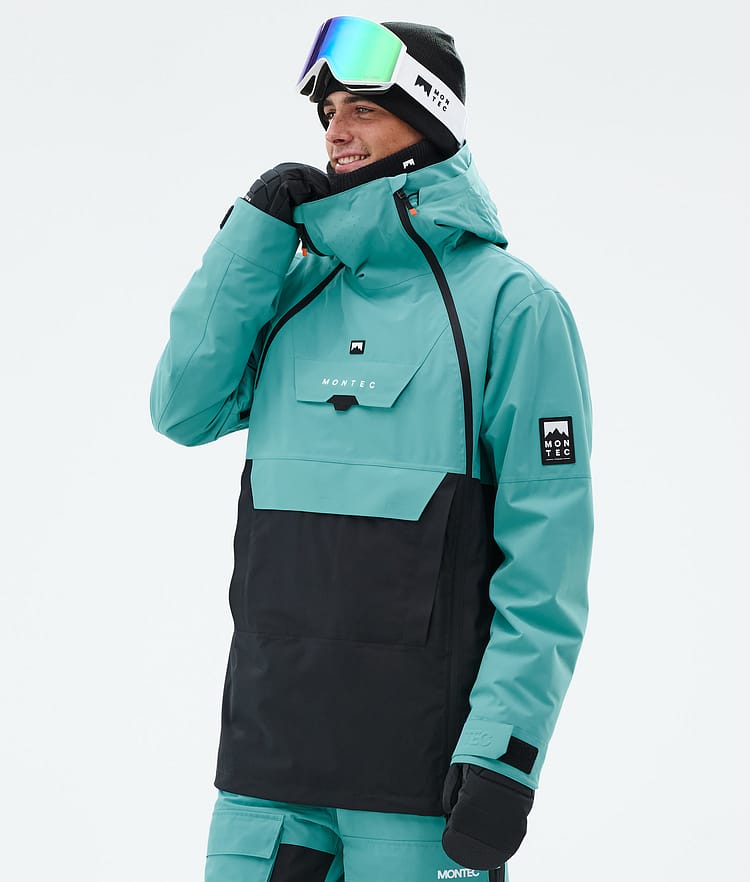 Doom Ski Jacket Men Turquoise/Black, Image 1 of 12