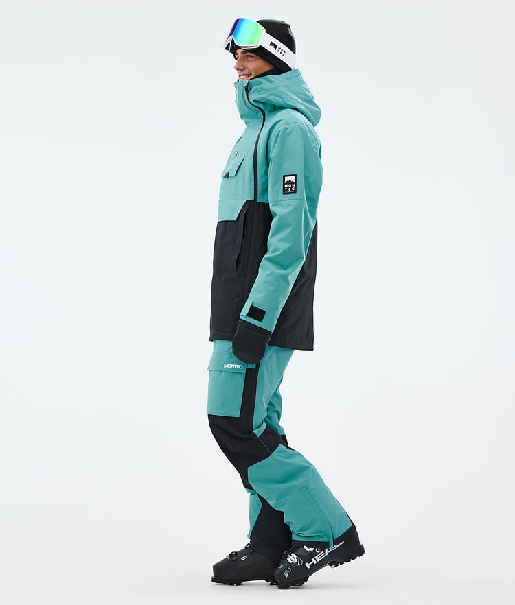 Doom Ski Jacket Men Turquoise/Black, Image 5 of 12
