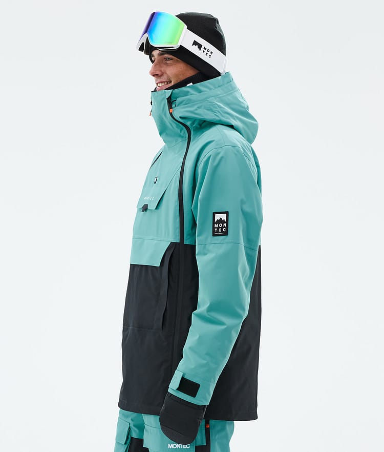 Doom Ski Jacket Men Turquoise/Black, Image 7 of 12