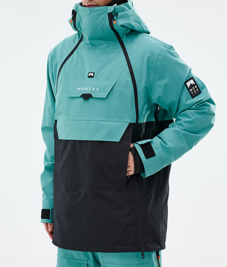 Doom Ski Jacket Men Turquoise/Black, Image 9 of 12