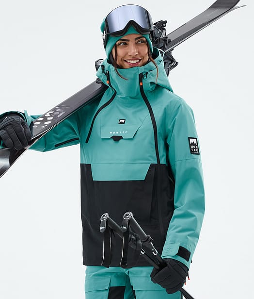 Montec Doom W Ski Jacket Women Turquoise/Black