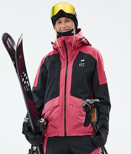 Montec Morpheus W Ski Jacket Women Light Red/Black