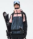 Montec Oracle W Ski Jacket Women Soft Pink/Black/Metal Blue