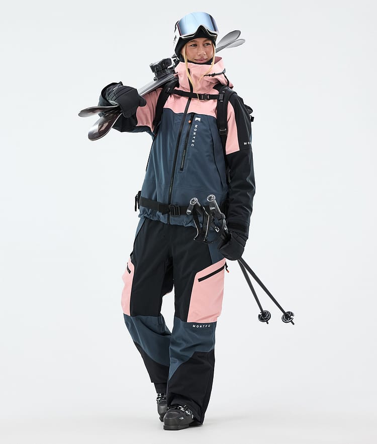 Oracle W Skijacke Damen Soft Pink/Black/Metal Blue, Image 2 of 9