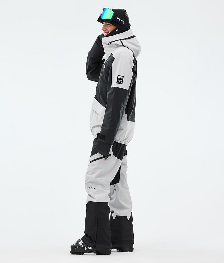 Morpheus Ski Jacket Men Light Grey/Black, Image 3 of 9
