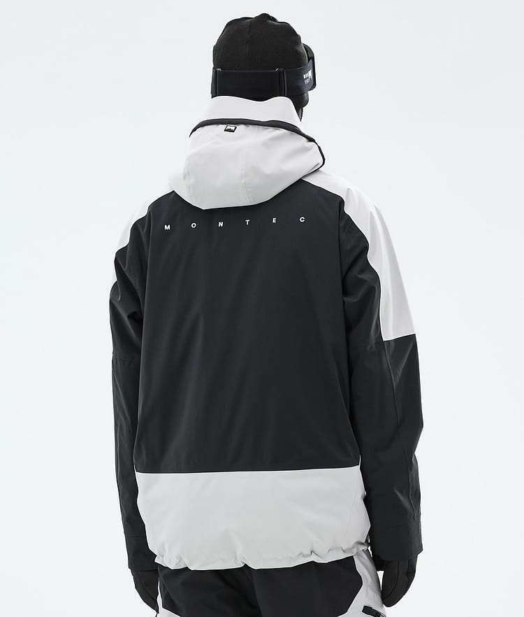 Morpheus Ski Jacket Men Light Grey/Black, Image 6 of 9