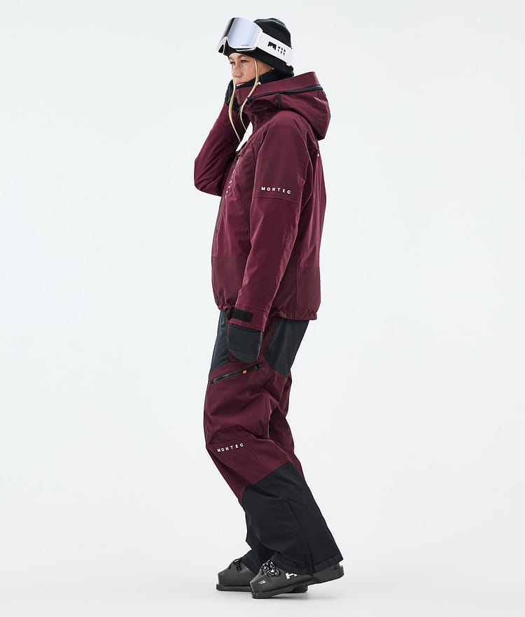 Oracle W Ski Jacket Women Burgundy, Image 3 of 9