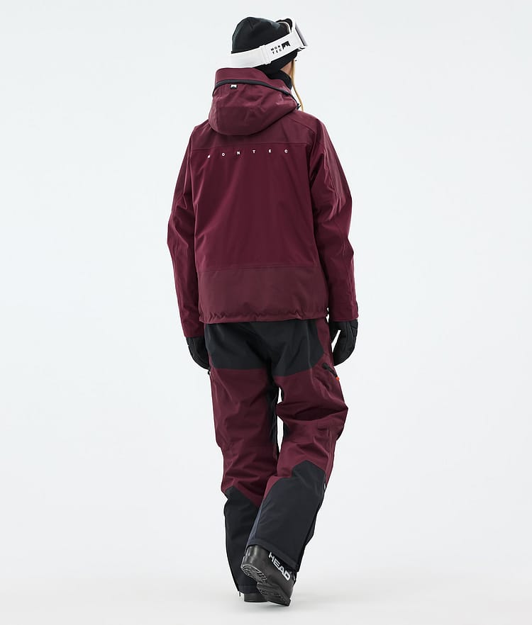 Oracle W Ski Jacket Women Burgundy, Image 4 of 9