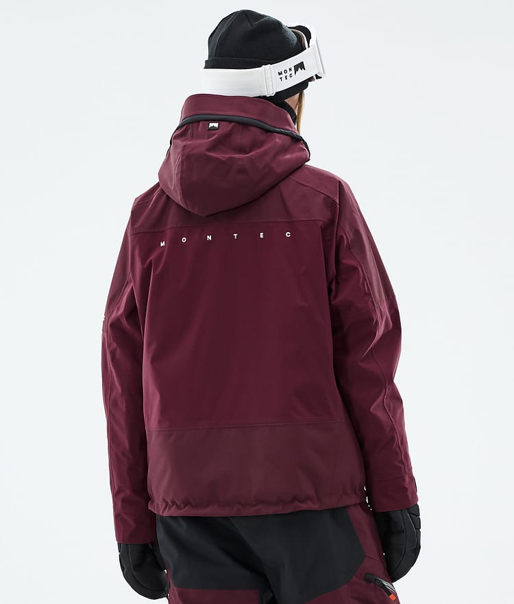 Oracle W Ski Jacket Women Burgundy, Image 6 of 9