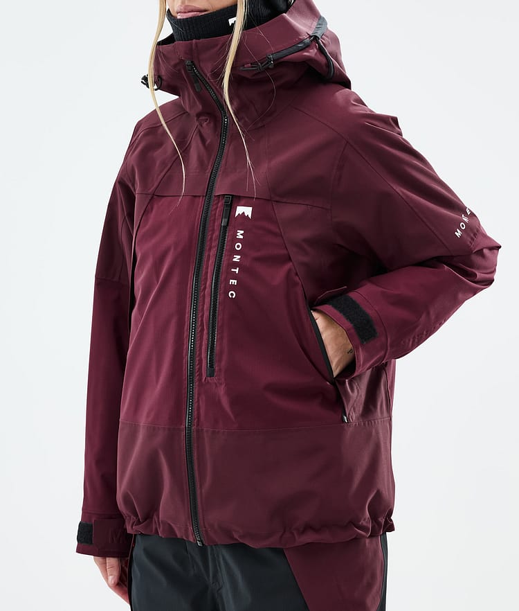 Oracle W Ski Jacket Women Burgundy, Image 7 of 9
