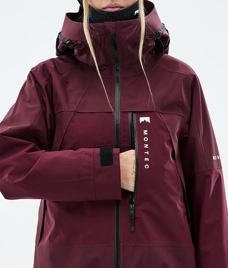 Oracle W Ski Jacket Women Burgundy, Image 8 of 9