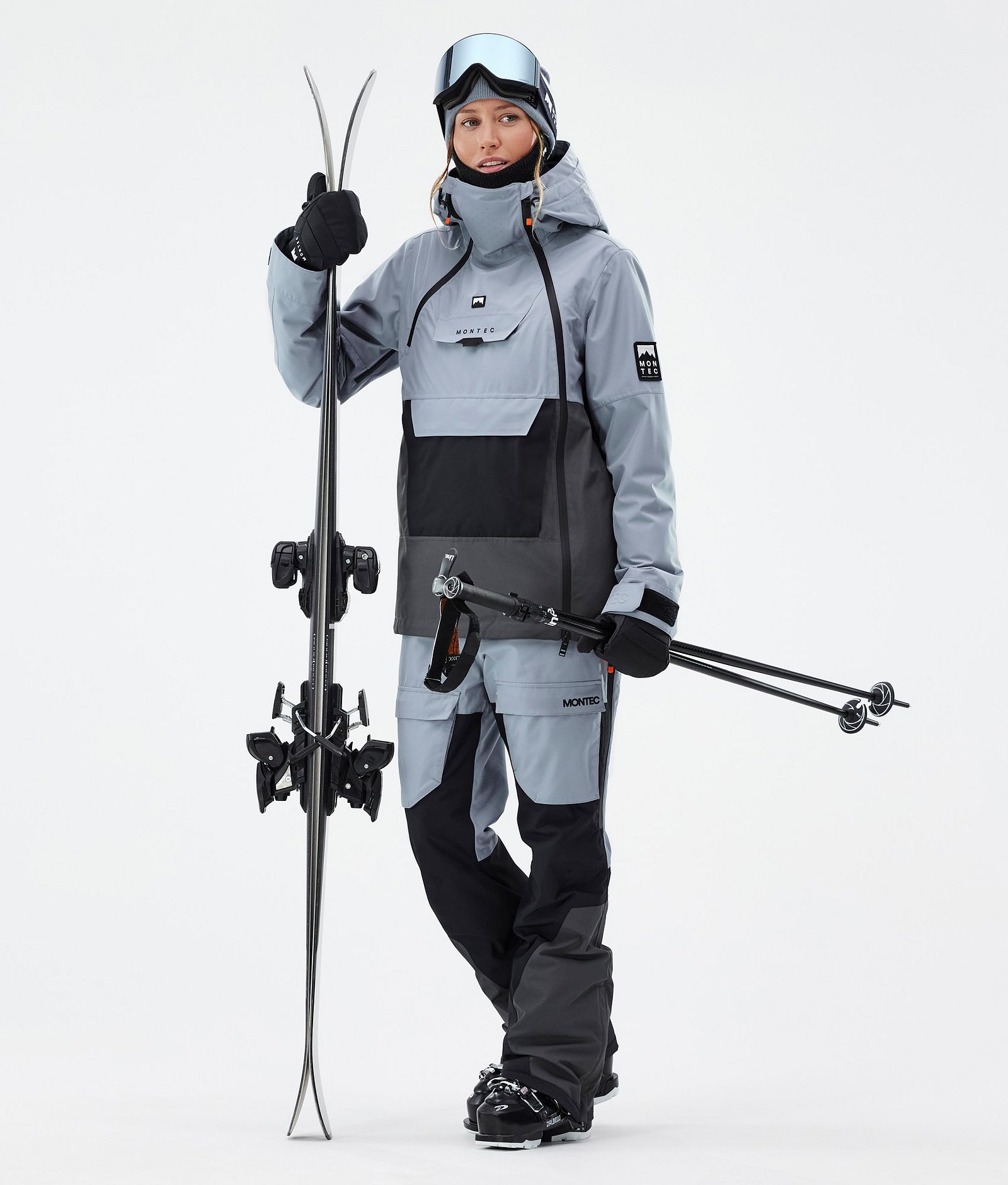 Doom W Ski Outfit Women Soft Blue/Black/Phantom, Image 1 of 2
