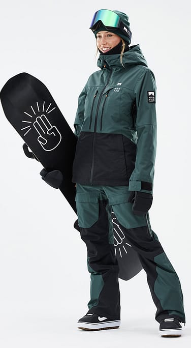 Moss W Snowboard Outfit Women Dark Atlantic/Black
