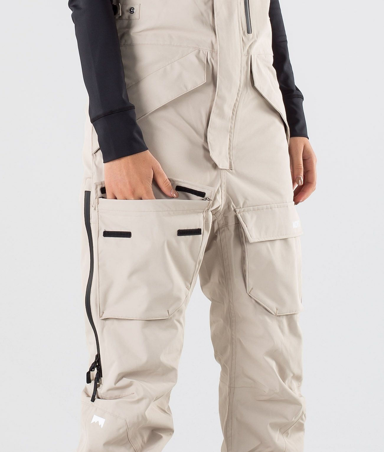 Fawk W 2019 Ski Pants Women Desert Renewed, Image 5 of 11