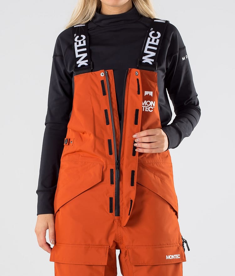 Fawk W 2019 Ski Pants Women Clay, Image 8 of 10