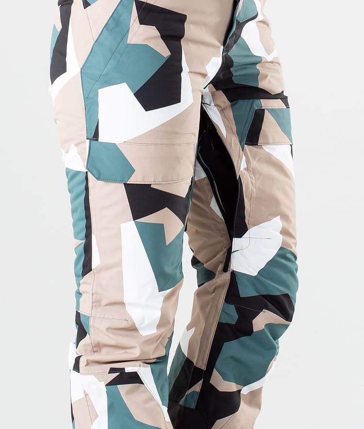 Dune W 2019 Ski Pants Women Atlantic Camo, Image 4 of 6