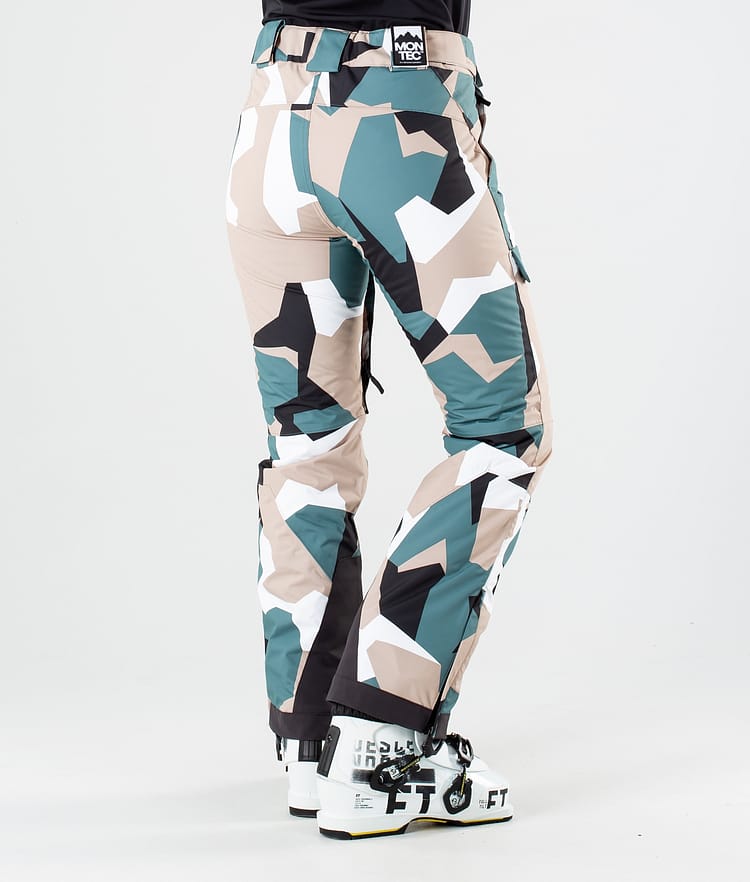 Dune W 2019 Ski Pants Women Atlantic Camo, Image 2 of 6