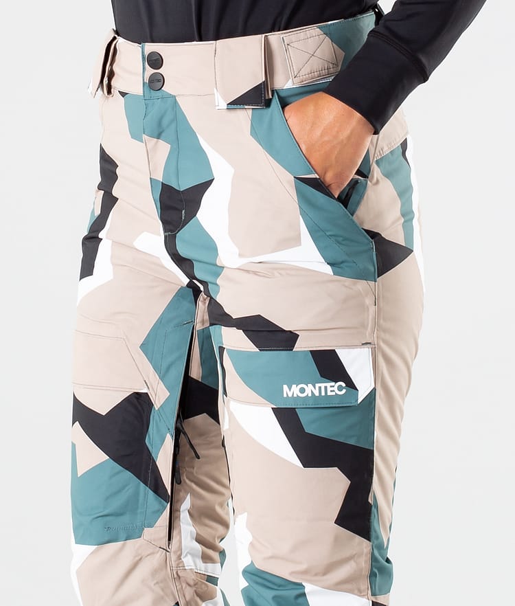 Dune W 2019 Ski Pants Women Atlantic Camo, Image 3 of 6