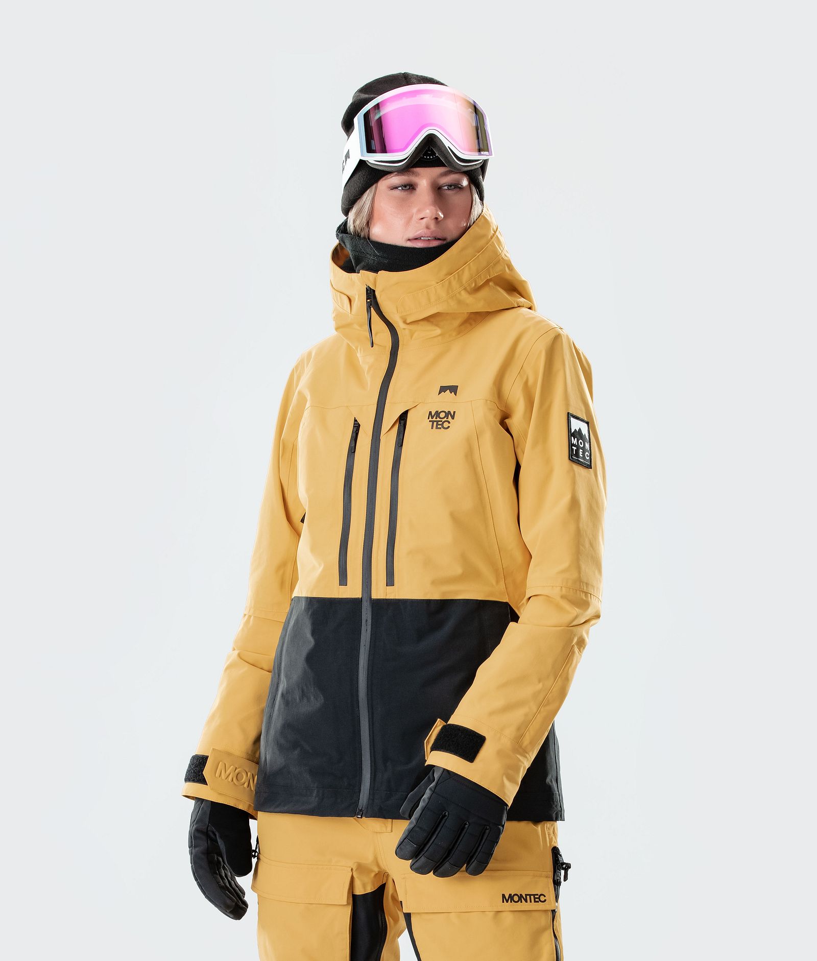 Moss W 2020 Ski Jacket Women Yellow/Black, Image 1 of 8