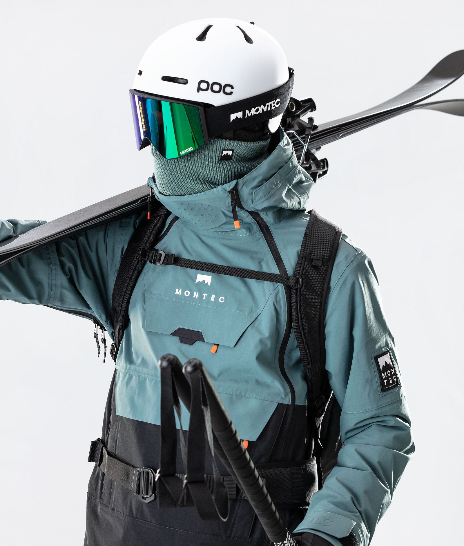 Doom 2020 Ski Jacket Men Atlantic/Black, Image 4 of 9