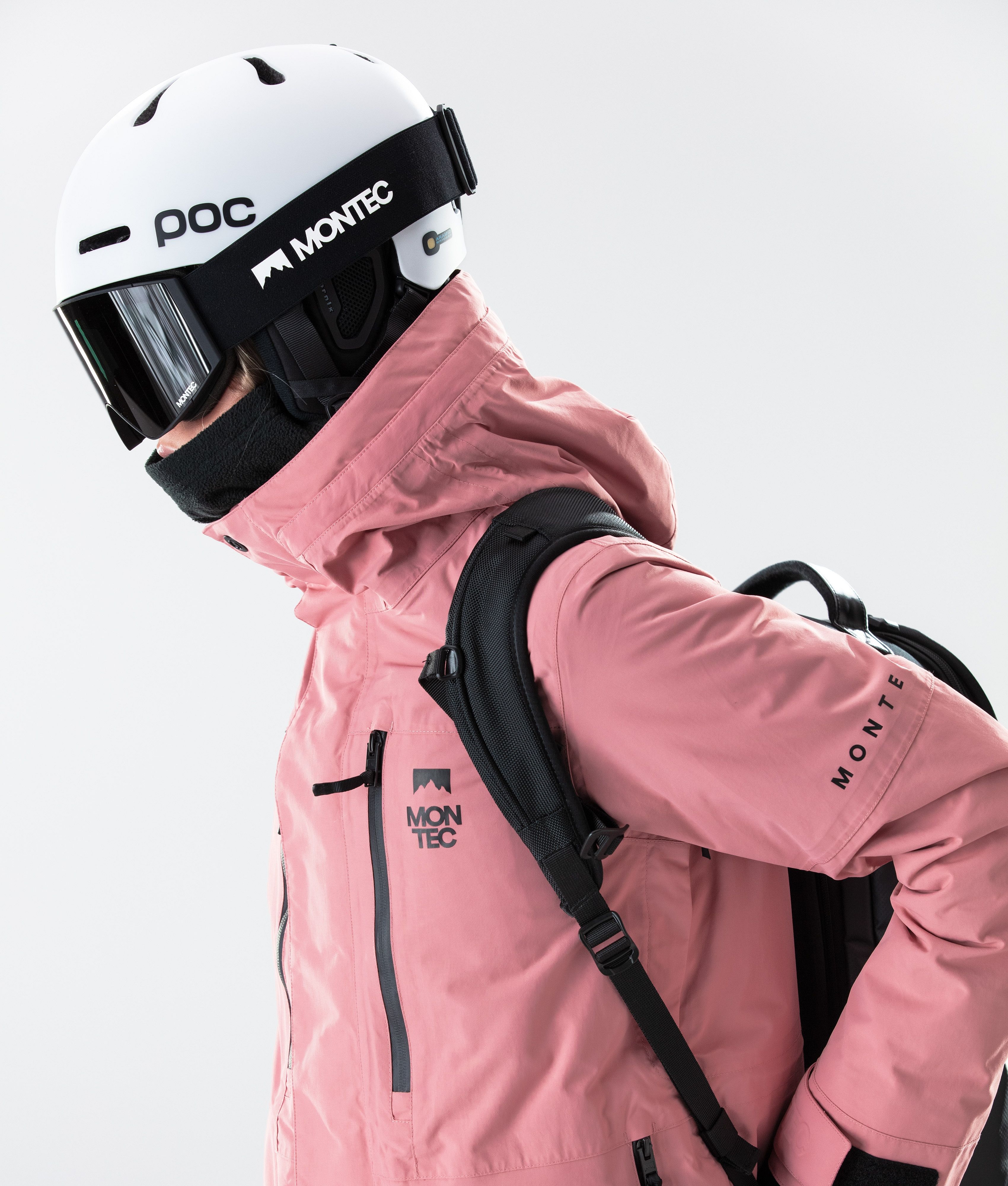 Montec Fawk W 2020 Veste de Ski Femme Pink Rose Montecwear FR