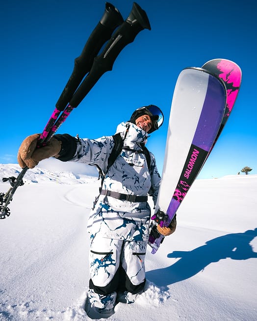 Client @alvaropenades dans Arch Pantalon de Snowboard Homme Ice/Black