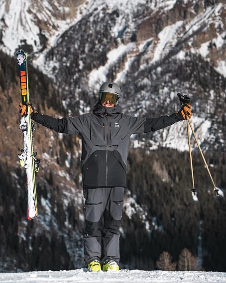 Client @felixwiemers dans Arch Pantalon de Ski Homme Metal Blue/Black