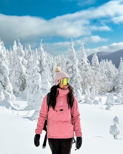 Client @bellephamm dans Dune W Veste Snowboard Femme Pink